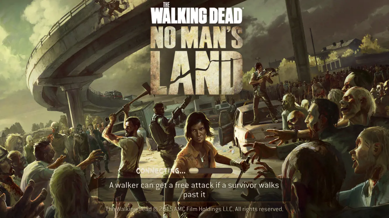 Screenshot of walking dead game